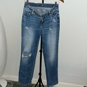 WOMENS USED LOW FRONT JEANS